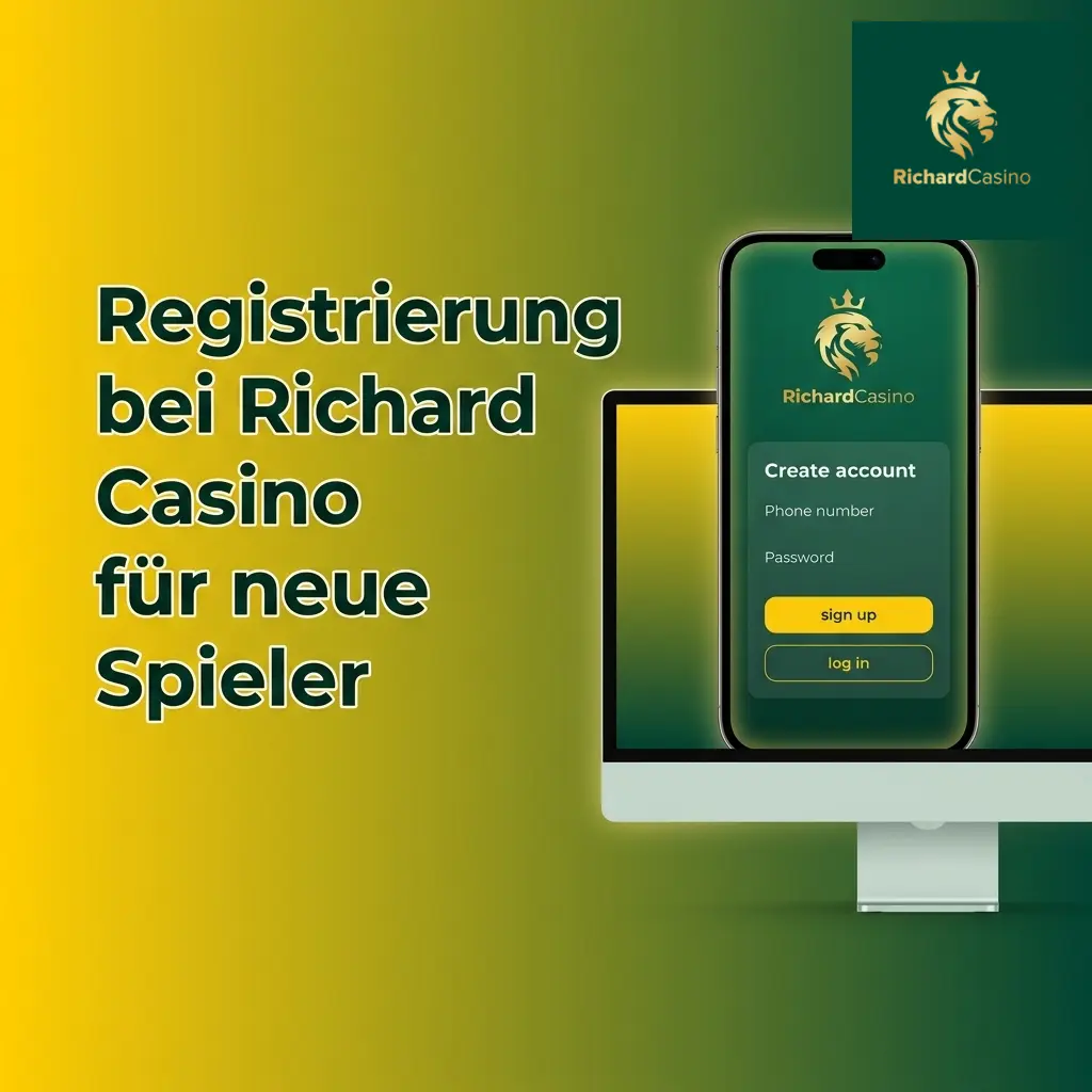 Schritt-für-Schritt Registrierung bei Richard Casino für neue Spieler mit Willkommensbonus