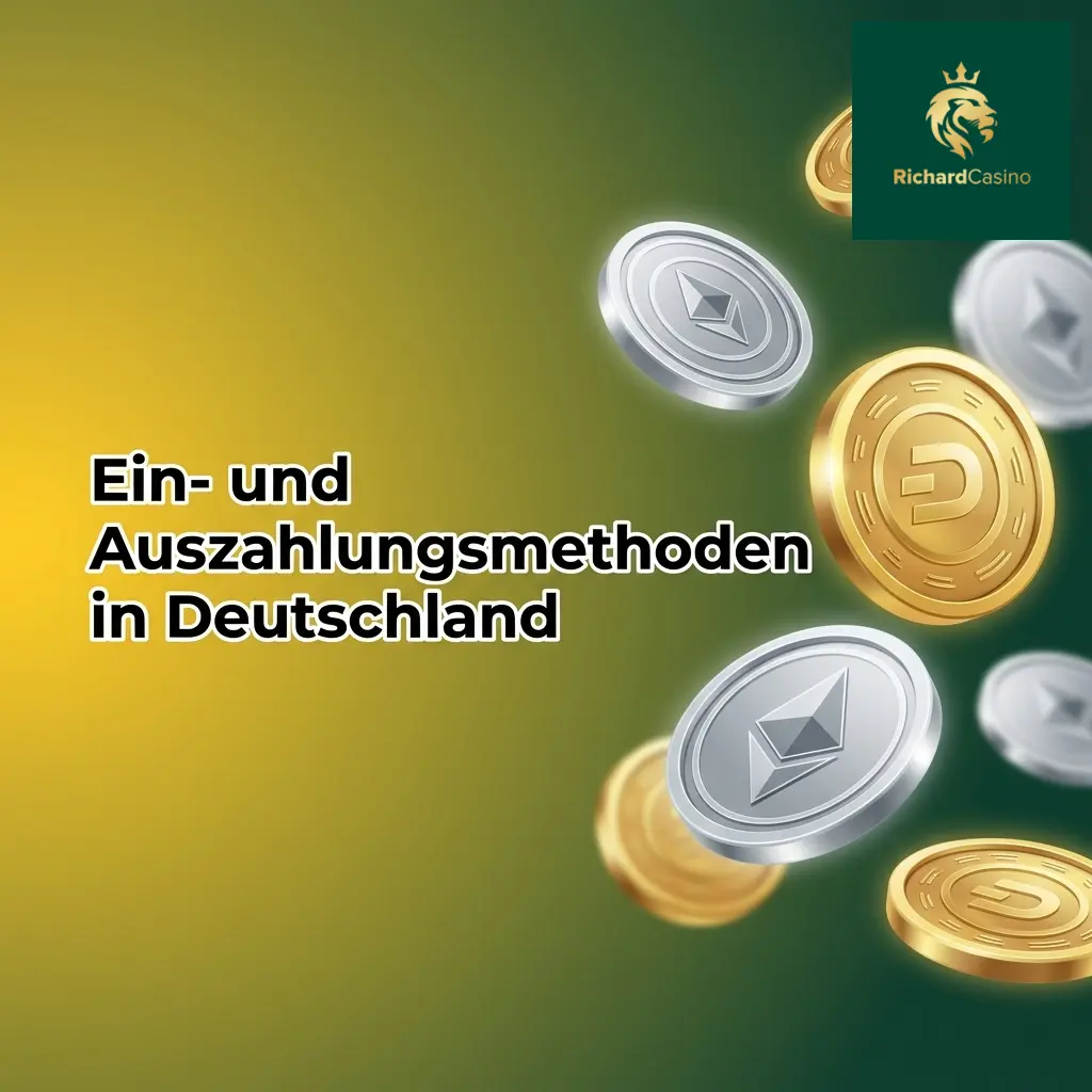 Zahlungsmethoden bei Richard Casino Deutschland: VISA, Mastercard, Skrill, MiFinity, Sticpay und CoinsPaid
