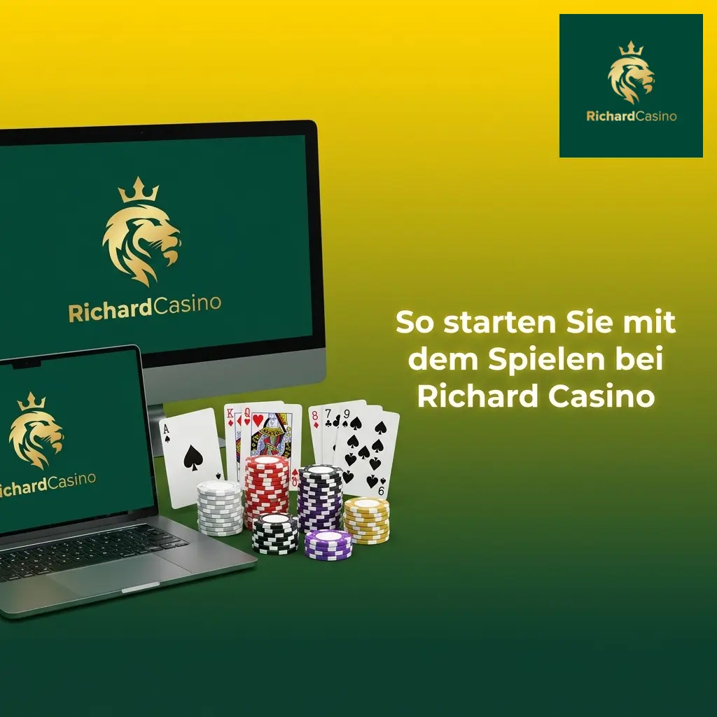 Schritt-für-Schritt-Anleitung zum Spielstart bei Richard Casino mit Einzahlung und Bonusaktivierung