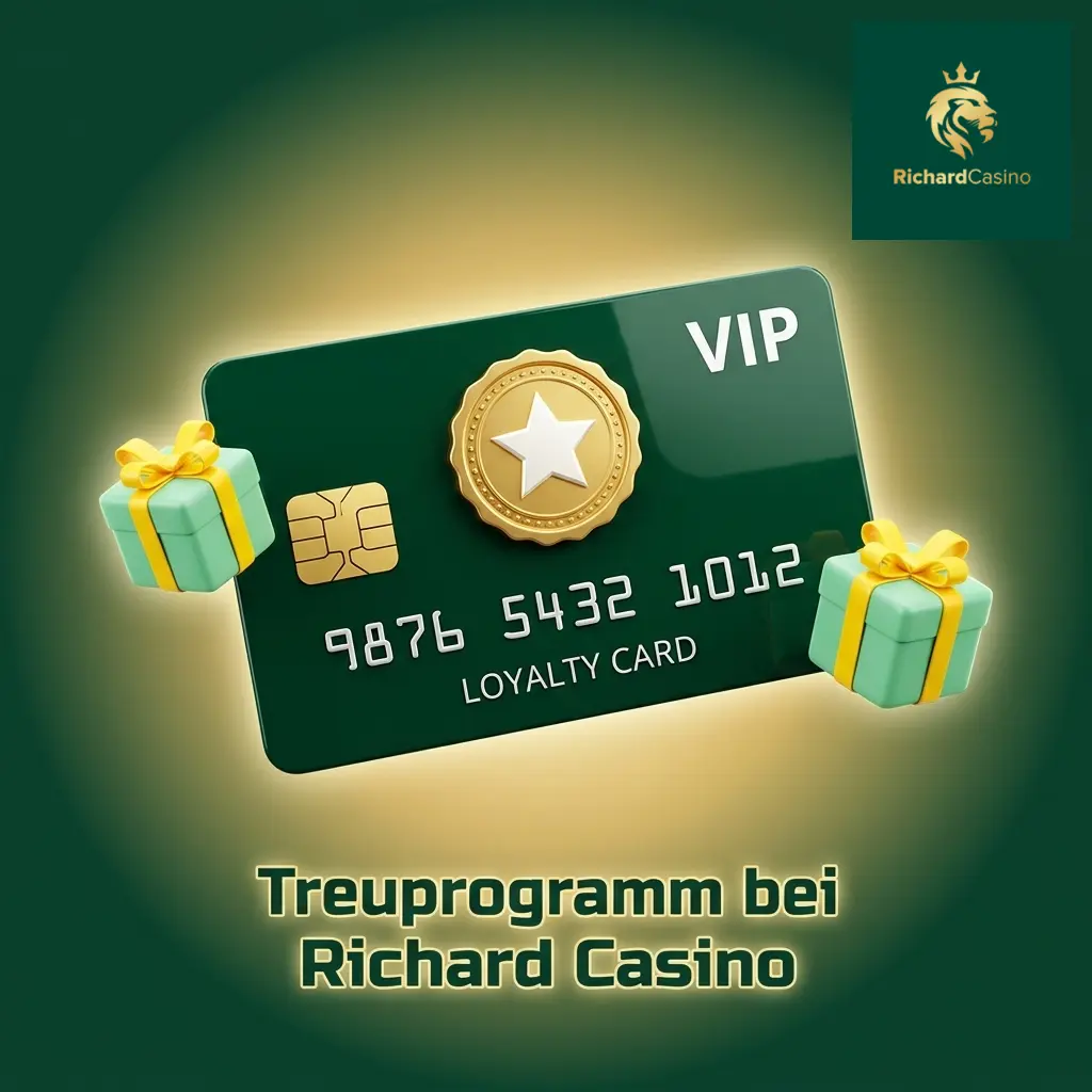 Richard Casino Treueprogramm Stufenübersicht von Bronze bis Diamant mit Cashback und VIP-Vorteilen